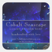 Blue Candle Artisan Soap Hot Sauce Product Label (Voorkant)