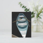 Blue Canoe Briefkaart (Staand voorkant)