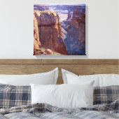 “Blue Canyon” door Edgar Payne Canvas Afdruk (Insitu (Slaapkamer))