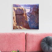 “Blue Canyon” van Edgar Payne Canvas Afdruk (Insitu (Woonkamer))