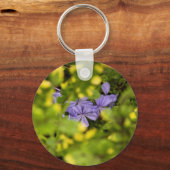 Blue Cape Plumbago Sleutelhanger (Voorkant)