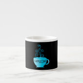 Blue Cappuccino Delight Espresso Kop (Voorkant)