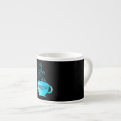 Blue Cappuccino Delight Espresso Kop (Voorkant rechts)