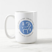 Blue Capricorn Zodiac Star Sign Personality Trait Koffiemok (Links)