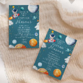 Blue Captain Rocket Solar System Adventure Kids  Kaart