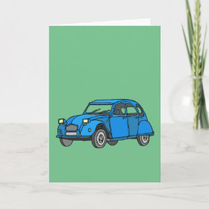 Blue Car (2CV) Kaart