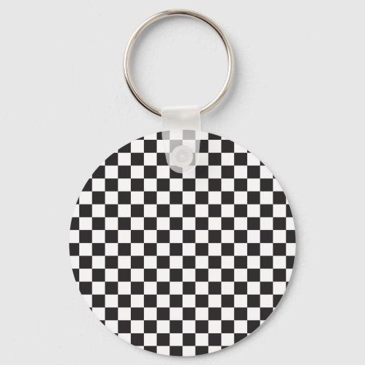 Blue Car Racing Birthday Sleutelhanger (Achterkant)