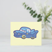 Blue Car Tshirts en Gifts Briefkaart (Staand voorkant)