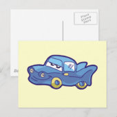 Blue Car Tshirts en Gifts Briefkaart (Voorkant / Achterkant)