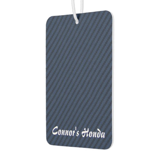 Blue Carbon Fiber Style Luchtverfrisser (Links)