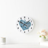 Blue Cardiac Care Nurse aangepaste verpleegkundige Ronde Klok (Huis)