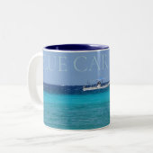 Blue Caribbean (aanpasbare) Mok (Voorkant links)