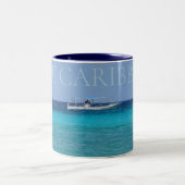 Blue Caribbean (aanpasbare) Mok (Center)