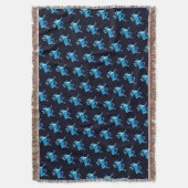 Blue Cariou Deken (Voorkant Verticaal)