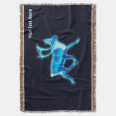 Blue Cariou Deken (Voorkant Verticaal)