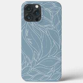 Blue Carpe Diem iPhone hoesje