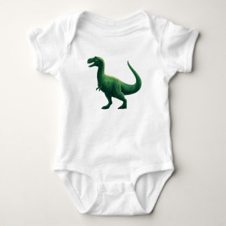 Blue Cartoon Dinosaur - Schattige Dino Shirt voor 