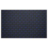 Blue Cartoon Skull Pattern Stof (Fat Quarter)