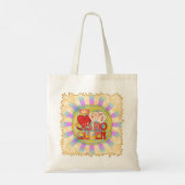 Blue Casino Queen Tote Bag (Achterkant)