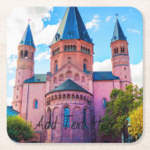 Blue Castle, Blue Skies Kartonnen Onderzetters (Voorkant)