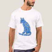 Blue Cat Abba's T-shirt (Voorkant)