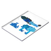 Blue Cat City Notitieboek (Linkerzijde)