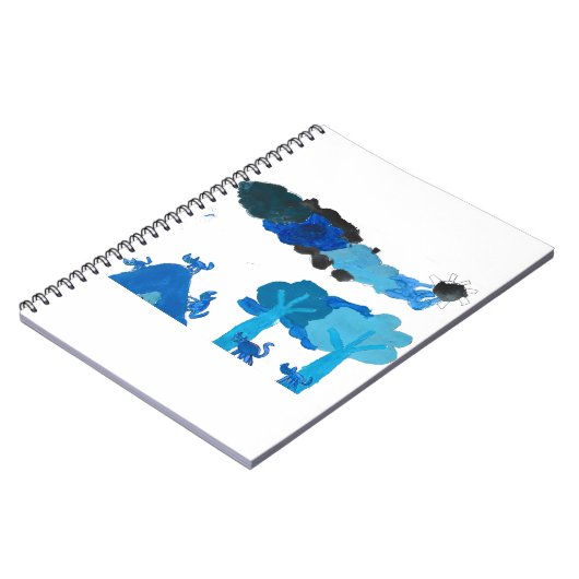 Blue Cat City Notitieboek (Linkerzijde)