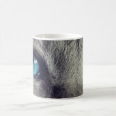 Blue Cat Eyes Coffee Mag Koffiemok (Center)