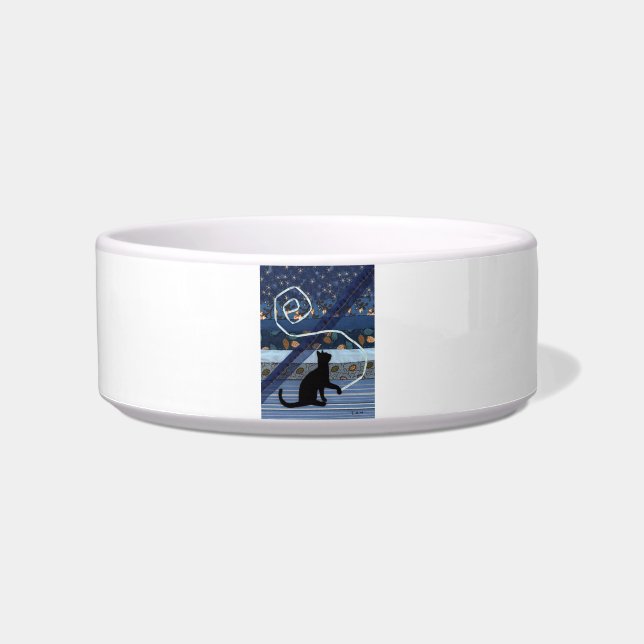 Blue Cat Food Bowl Voerbakje (Voorkant)