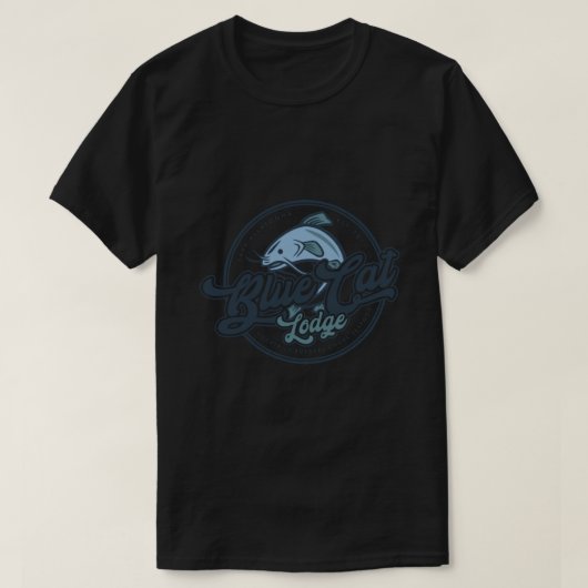 Blue Cat Lodge - Lake Allatoona Est.2017 Classic T-shirt (Design voorkant)