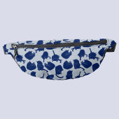 Blue Cat Pattern Heuptasje
