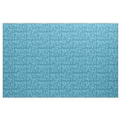 Blue Cat Pattern Stof (Fat Quarter)