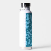 Blue Cat Pattern Waterfles (Rechts)