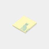 Blue Cat Post-it® Notes (Schuin)