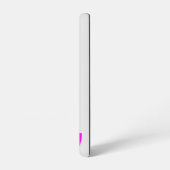 Blue Cat Rainbow Hearts Galaxy Case – Gray Samsung Galaxy Hoesje (Linkerkant)