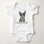  Blue Cattledog Heeler Romper (Voorkant)