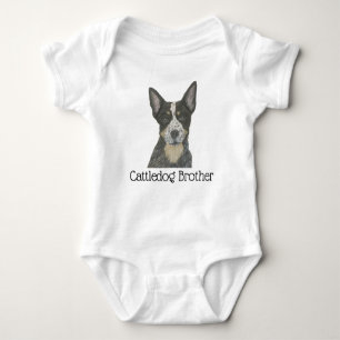  Blue Cattledog Heeler Romper