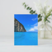 Blue Caves Zakynthos Griekenland Briefkaart (Staand voorkant)
