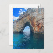 Blue Caves Zakynthos Griekenland Briefkaart (Voorkant / Achterkant)