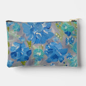 Blue Celebration Floral Accessoires Pouch Etui (Achterkant)