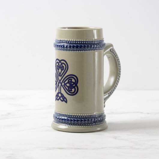 Blue Celtic Design 2 Stein Mok (Voorkant rechts)