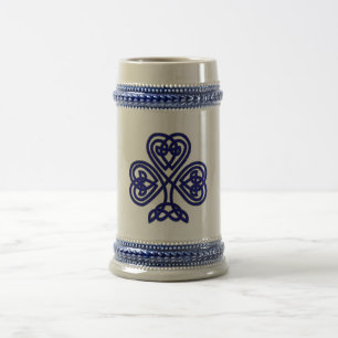 Blue Celtic Design 2 Stein Mok