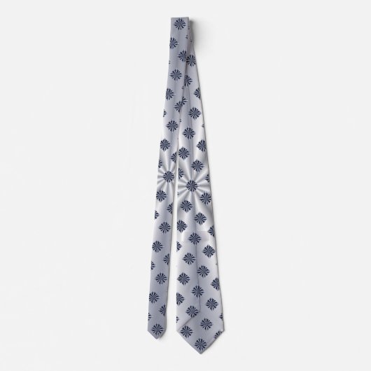 Blue  Celtic Knot Original Art Stropdas (Achterkant)