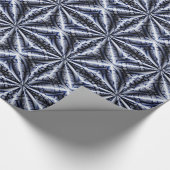 Blue Celtic Knot Tiled Cadeaupapier (Hoek)