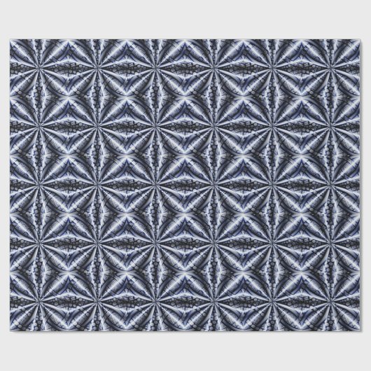 Blue Celtic Knot Tiled Cadeaupapier (Vlak)
