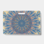 Blue Chakra Kaleidoscope Thunder_Cove Badge (Achterkant)