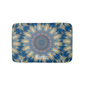 Blue Chakra Kaleidoscope Thunder_Cove Badmat (Voorkant)