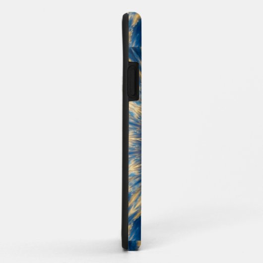 Blue Chakra Kaleidoscope Thunder_Cove Case-Mate iPhone Case (Achterkant/rechts)
