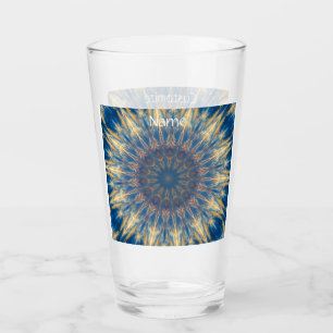 Blue Chakra Kaleidoscope Thunder_Cove Glas