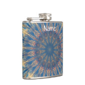 Blue Chakra Kaleidoscope Thunder_Cove Heupfles (Rechts)